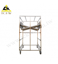 Stainless Steel Stanchion Storage Carts(TW-101S)